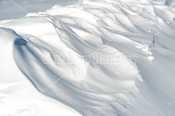 Photo of snow drift